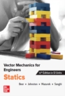 VECTOR MECHANICS FOR ENGINEERS: STATICS, SI - Book