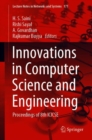 Innovations in Computer Science and Engineering : Proceedings of 8th ICICSE - Book