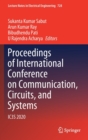 Proceedings of International Conference on Communication, Circuits, and Systems : IC3S 2020 - Book