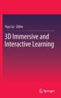 3D Immersive and Interactive Learning - Book