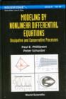 Modeling By Nonlinear Differential Equations: Dissipative And Conservative Processes - Book