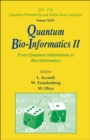 Quantum Bio-informatics Ii: From Quantum Information To Bio-informatics - eBook