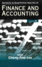 Advances In Quantitative Analysis Of Finance And Accounting (Vol. 4) - eBook