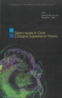 Open Issues In Core Collapse Supernova Theory - eBook