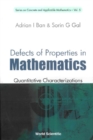 Defects Of Properties In Mathematics: Quantitative Characterizations - eBook