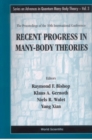 Recent Progress In Many-body Theories - Proceedings Of The 10th International Conference - eBook