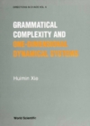 Grammatical Complexity And One-dimensional Dynamical Systems - eBook