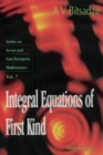 Integral Equations Of First Kind - eBook