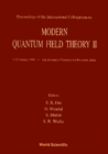 Modern Quantum Field Theory Ii - Proceedings Of The International Colloquium - eBook