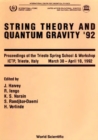 String Theory And Quantum Gravity '92 - Proceedings Of The Trieste Spring School And Workshop - eBook