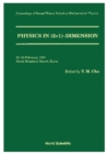 Physics In 2+1 Dimension - Proceedings Of The 2nd Winter School On Mathematical Physics - eBook