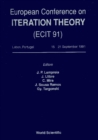 Iteration Theory (Ecit 91) - Proceedings Of The European Conference - eBook