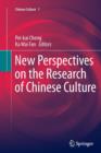 New Perspectives on the Research of Chinese Culture - Book