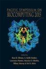 Biocomputing 2015 - Proceedings Of The Pacific Symposium - Book