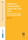 Widodo's Employment Creation Law, 2020 - eBook