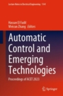 Automatic Control and Emerging Technologies : Proceedings of ACET 2023 - Book