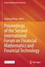 Proceedings of the Second International Forum on Financial Mathematics and Financial Technology - Book