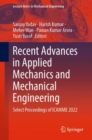 Recent Advances in Applied Mechanics and Mechanical Engineering : Select Proceedings of ICAMME 2022 - Book