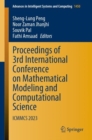 Proceedings of 3rd International Conference on Mathematical Modeling and Computational Science : ICMMCS 2023 - Book