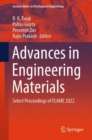 Advances in Engineering Materials : Select Proceedings of FLAME 2022 - Book