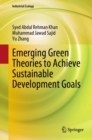 Emerging Green Theories to Achieve Sustainable Development Goals - Book