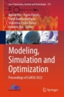 Modeling, Simulation and Optimization : Proceedings of CoMSO 2022 - Book