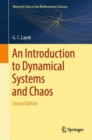 An Introduction to Dynamical Systems and Chaos - Book