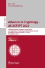 Advances in Cryptology – ASIACRYPT 2023 : 29th International Conference on the Theory and Application of Cryptology and Information Security, Guangzhou, China, December 4–8, 2023, Proceedings, Part V - Book