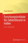 Forschungsinstitute fur Zahlentheorie in Indien : Im 20. Jahrhundert - Book