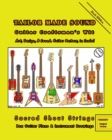TAILOR MADE SOUND. Guitar Craftsman's Wit. Art, Design, and Sound. Guitar Posters, in Scale! : Sacred Shout Strings. Box Guitar Plans and Instrument Drawings. - Book