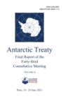 Final Report of the Forty-third Antarctic Treaty Consultative Meeting. Volume II - Book