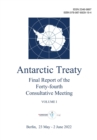 Final Report of the Forty-fourth Antarctic Treaty Consultative Meeting. Volume I - Book