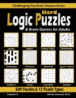 Hard Logic Puzzles & Brain Games for Adults : 500 Puzzles & 12 Puzzle Types (Sudoku, Fillomino, Battleships, Calcudoku, Binary Puzzle, Slitherlink, Sudoku X, Masyu, Jigsaw Sudoku, Minesweeper, Suguru, - Book