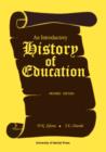 An Introductory History of Education - Book