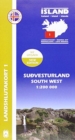 South West Iceland Map 1: 200 000: Regional map 1 - Book