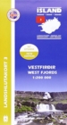 West Fjords Iceland Map 1: 200 000: Regional map 3 - Book
