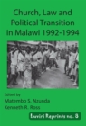 Church, Law and Political Transition in Malawi 1992-1994 - eBook