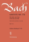 CANTATA BWV 178 WO GOTT DER HERR NICHT B - Book