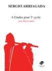 6 ETUDES POUR 3E CYCLE FLUTE PIANO - Book