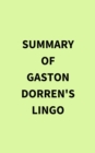 Summary of Gaston Dorren's Lingo - eBook