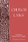 Church Laws - eBook