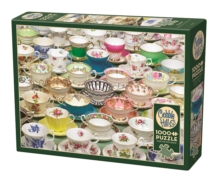 Cheatwell Games Teacups Jigsaw Puzzle 1000 Pieces, Multi