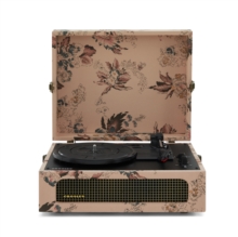 Voyager Portable Turntable Record Player Deck  (Floral) - Now With Bluetooth Out-image-0710244250702