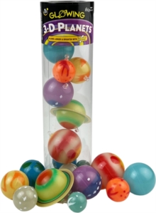 3-D Planets - in a Tube - Glow in the Dark