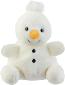 Aurora Cuddle Pals Christmas Snowman 8 Inch Soft Toy