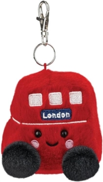 Palm Pals Bertie Red Bus Clip-On 4In - Brand New