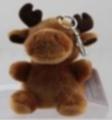 Palm Pals Cinnamon Reindeer Clip-On 4in - Brand New