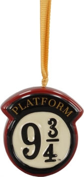 Harry Potter Hanging Decoration - (Platform 9 3/4) in Red