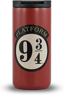 Harry Potter Travel Mug Metal (350ml) - (Platform 9 3/4) in Red