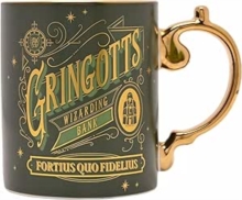 Warner Bros Harry Potter Alumni Collectable Mug - Gringotts in Dark Green